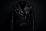 Enhanced classic black jacket - front product shot