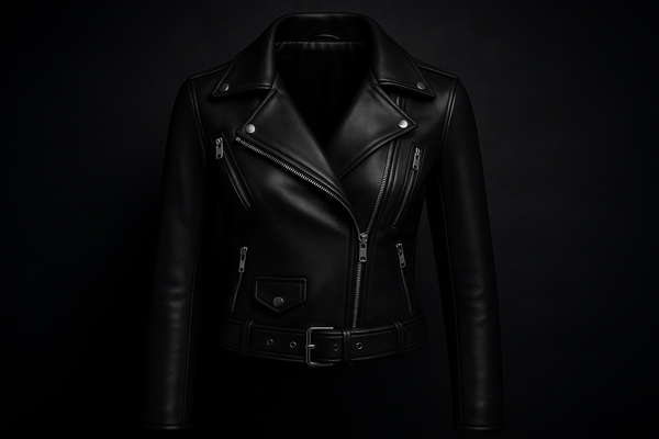 Enhanced classic black jacket - front product shot