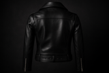 Enhanced classic black jacket - back product shot