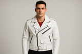 Boy wearing jacket front view