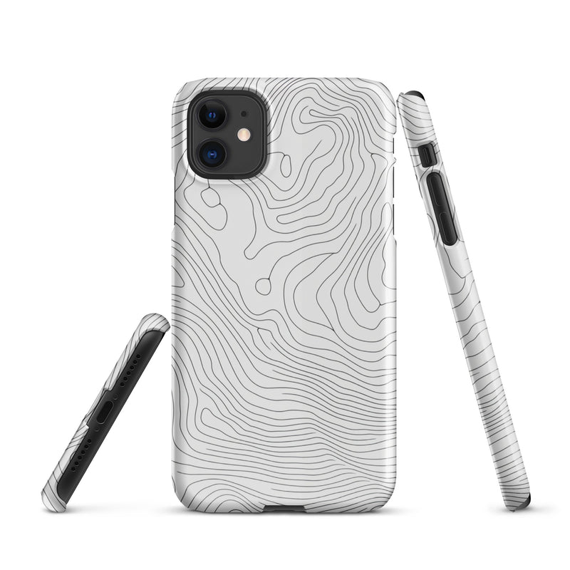 Premium Grey iPhone Case - Protective Phone Cover by JetGirl Art