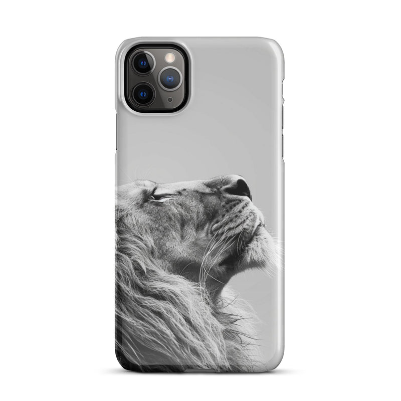 Majestic Lion Art iPhone Case - Premium Protection with Artistic Design