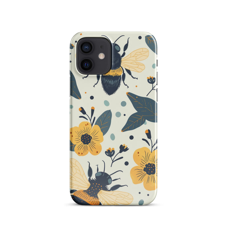 Premium Bee Design iPhone Case - Artistic Protection by JetGirl Art