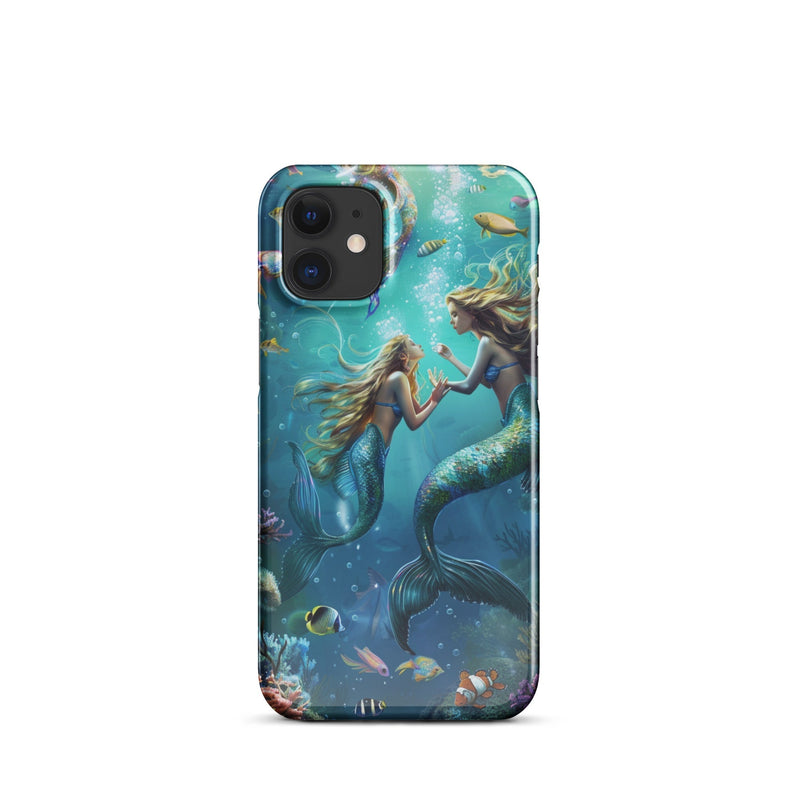 Enchanting Mermaids iPhone Case - Premium Protection with Artistic Design