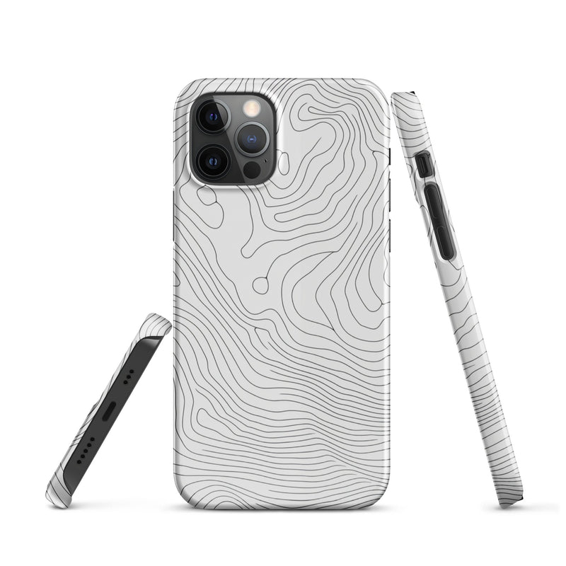 Premium Grey iPhone Case - Protective Phone Cover by JetGirl Art