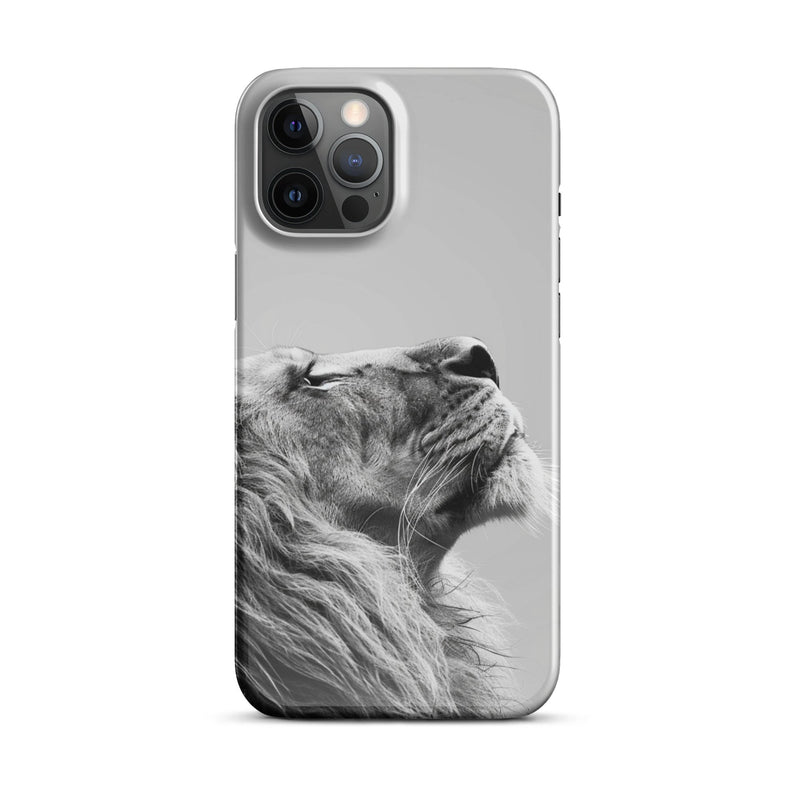 Majestic Lion Art iPhone Case - Premium Protection with Artistic Design