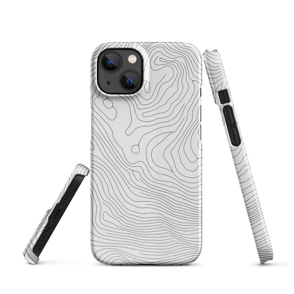 Premium Grey iPhone Case - Protective Phone Cover by JetGirl Art