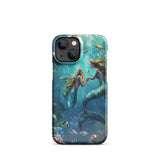 Enchanting Mermaids iPhone Case - Premium Protection with Artistic Design