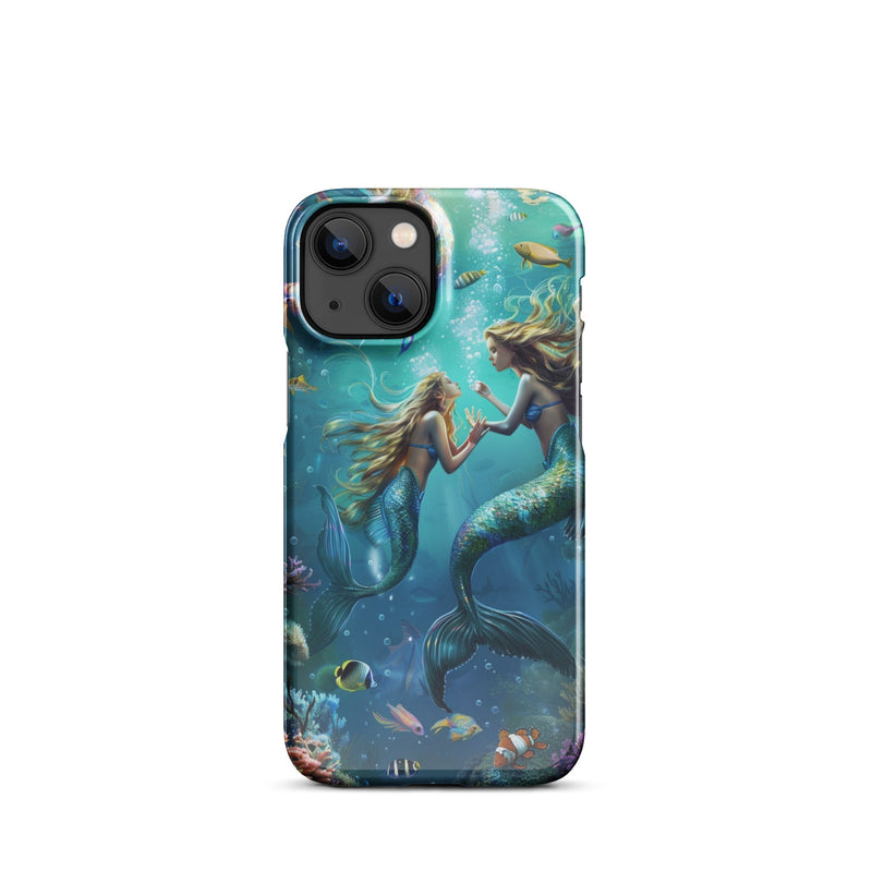 Enchanting Mermaids iPhone Case - Premium Protection with Artistic Design
