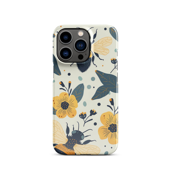 Premium Bee Design iPhone Case - Artistic Protection by JetGirl Art