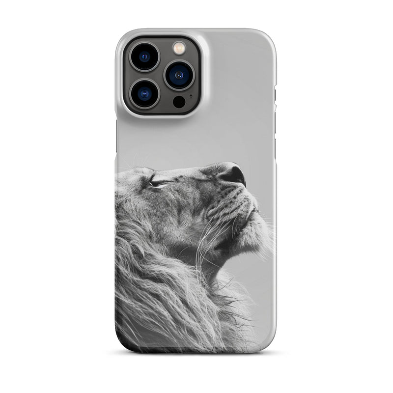 Majestic Lion Art iPhone Case - Premium Protection with Artistic Design
