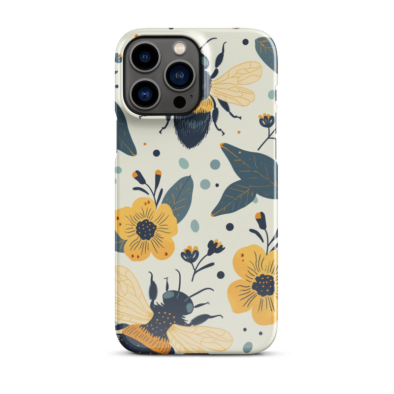 Premium Bee Design iPhone Case - Artistic Protection by JetGirl Art