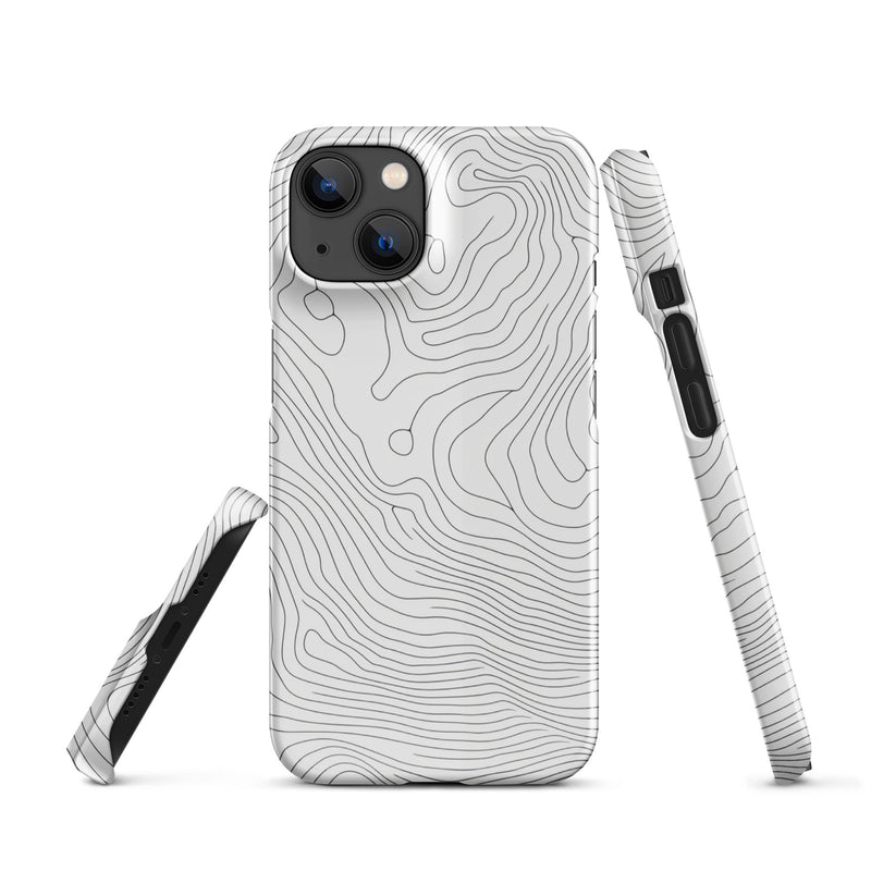 Premium Grey iPhone Case - Protective Phone Cover by JetGirl Art
