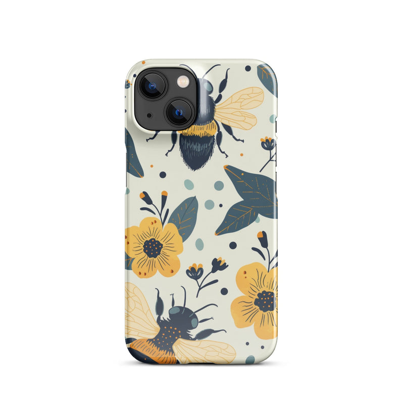 Premium Bee Design iPhone Case - Artistic Protection by JetGirl Art