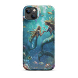 Enchanting Mermaids iPhone Case - Premium Protection with Artistic Design