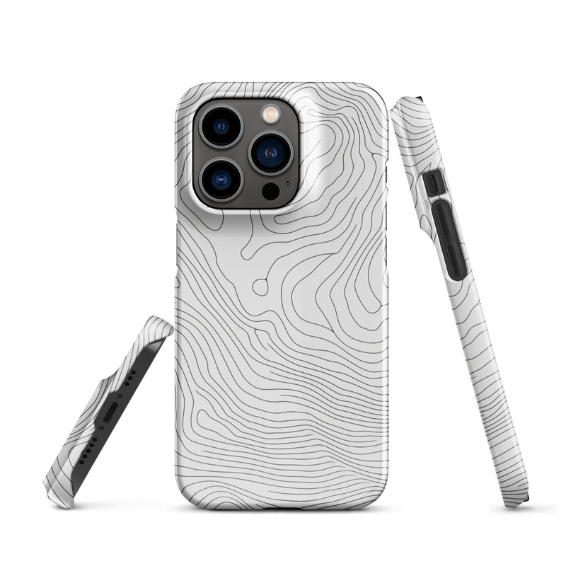 Premium Grey iPhone Case - Protective Phone Cover by JetGirl Art