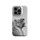 Majestic Lion Art iPhone Case - Premium Protection with Artistic Design