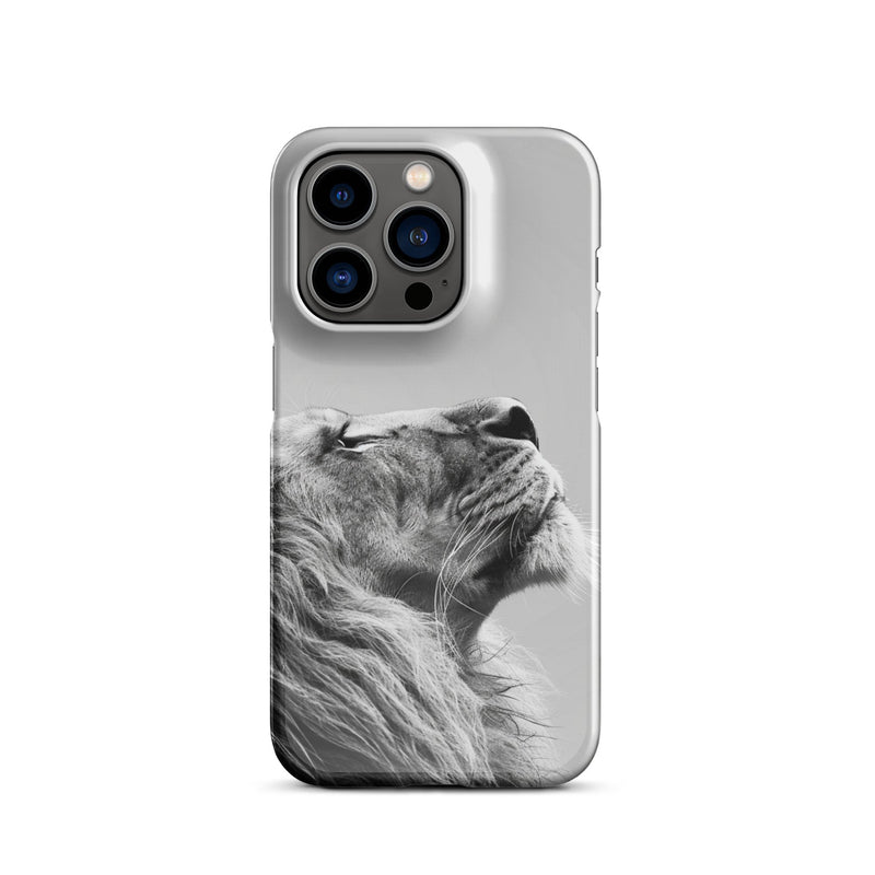 Majestic Lion Art iPhone Case - Premium Protection with Artistic Design