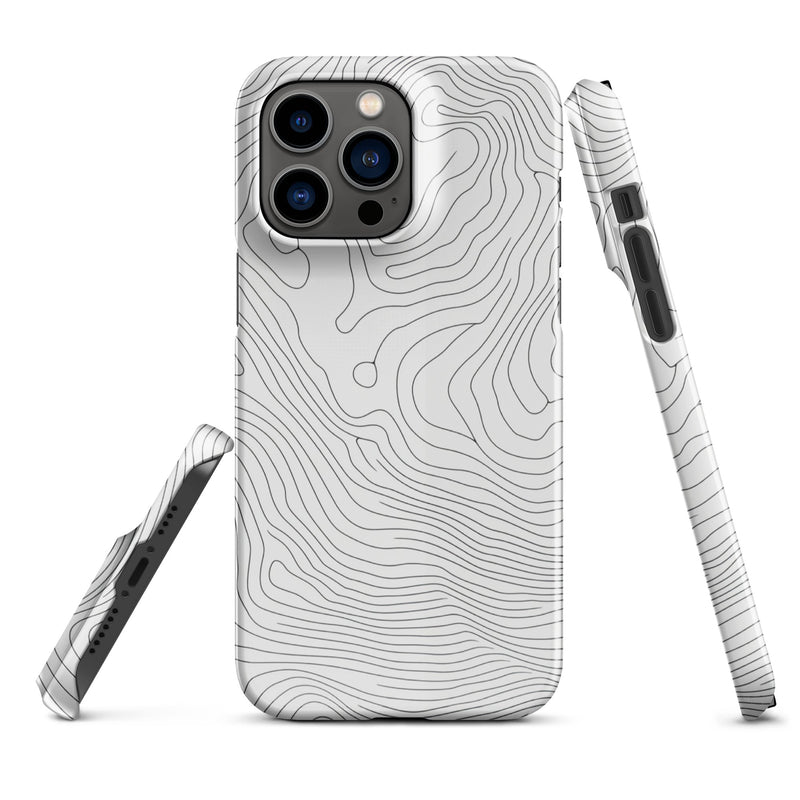 Premium Grey iPhone Case - Protective Phone Cover by JetGirl Art