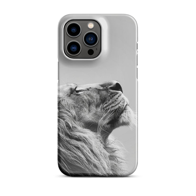 Majestic Lion Art iPhone Case - Premium Protection with Artistic Design