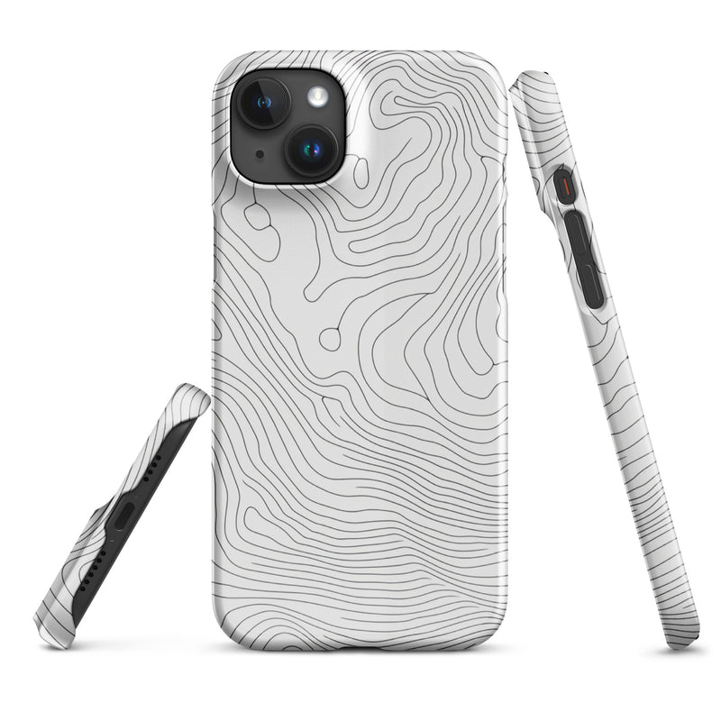 Premium Grey iPhone Case - Protective Phone Cover by JetGirl Art