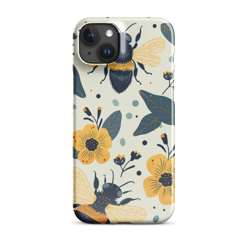 Premium Bee Design iPhone Case - Artistic Protection by JetGirl Art