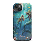Enchanting Mermaids iPhone Case - Premium Protection with Artistic Design