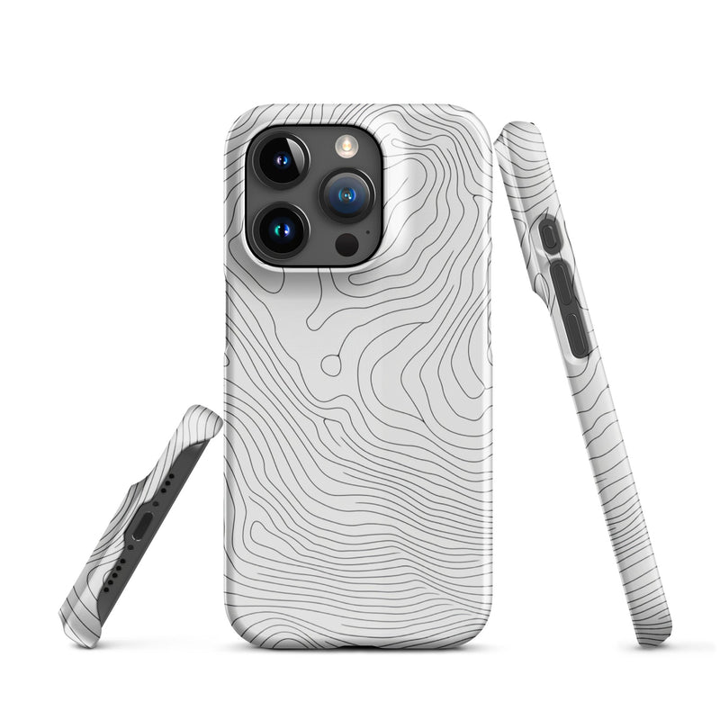 Premium Grey iPhone Case - Protective Phone Cover by JetGirl Art