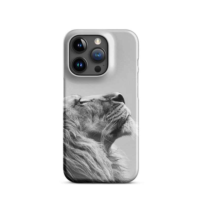 Majestic Lion Art iPhone Case - Premium Protection with Artistic Design