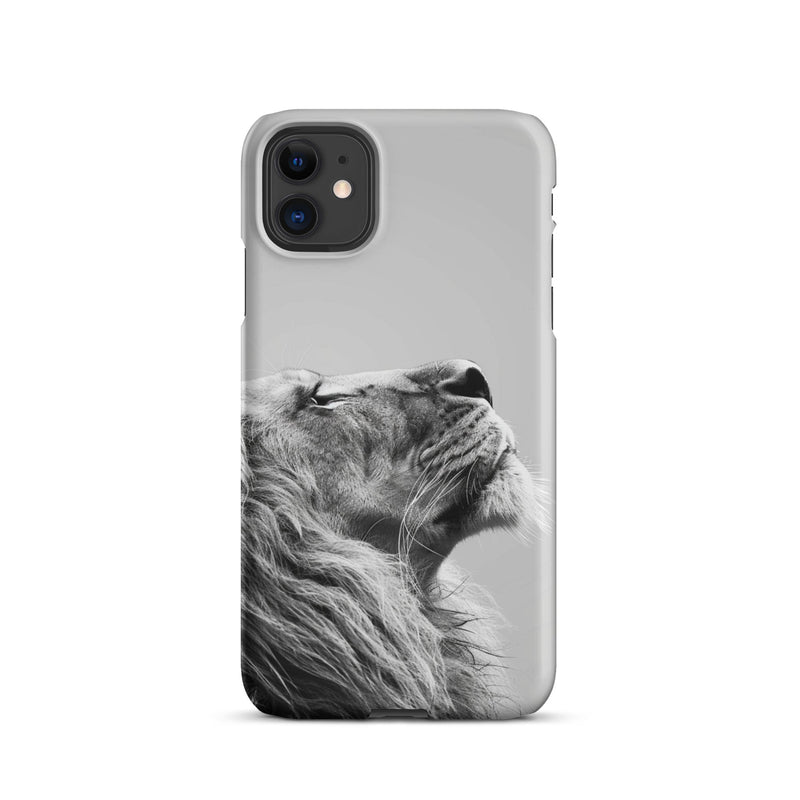 Majestic Lion Art iPhone Case - Premium Protection with Artistic Design