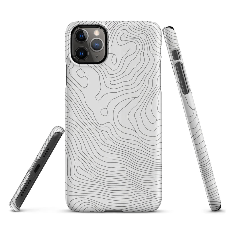 Premium Grey iPhone Case - Protective Phone Cover by JetGirl Art