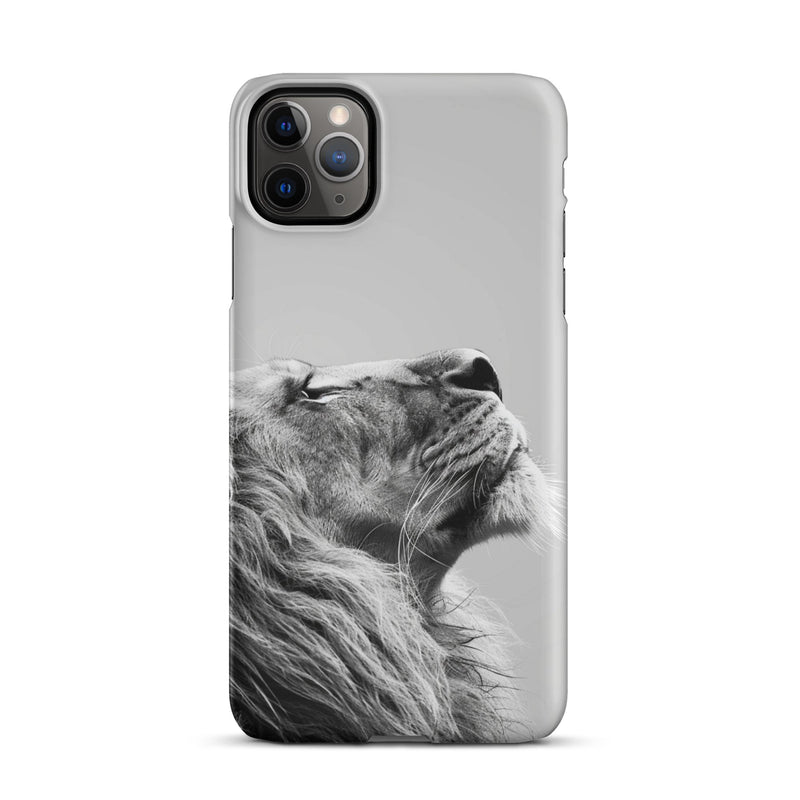 Majestic Lion Art iPhone Case - Premium Protection with Artistic Design