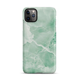 Premium Jade Marble iPhone Case - Elegant Natural Stone Design