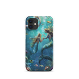 Enchanting Mermaids iPhone Case - Premium Protection with Artistic Design