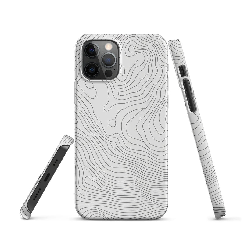 Premium Grey iPhone Case - Protective Phone Cover by JetGirl Art