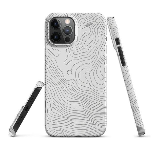 Premium Grey iPhone Case - Protective Phone Cover by JetGirl Art