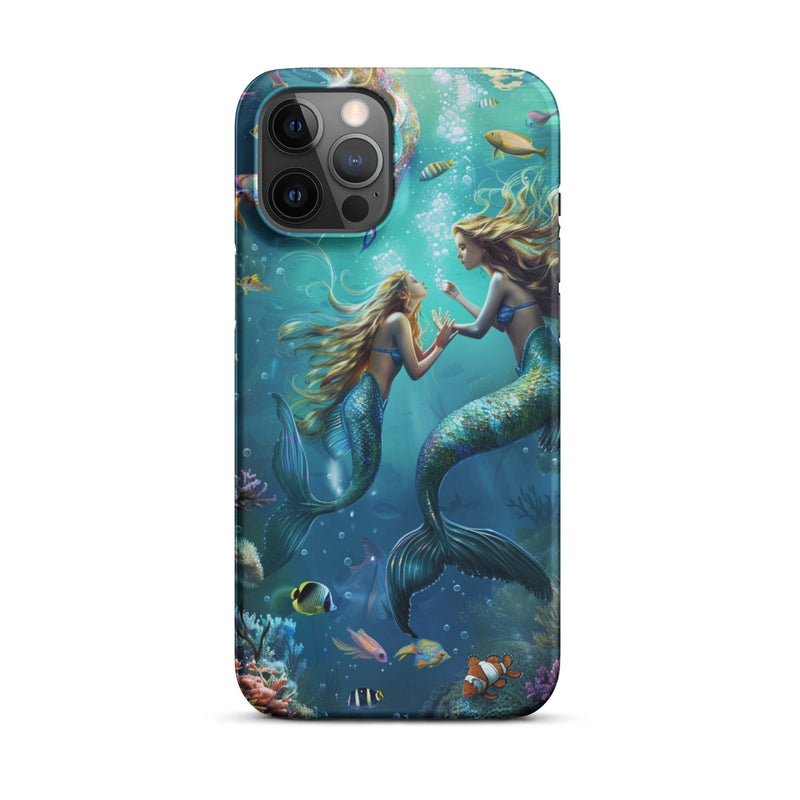 Enchanting Mermaids iPhone Case - Premium Protection with Artistic Design