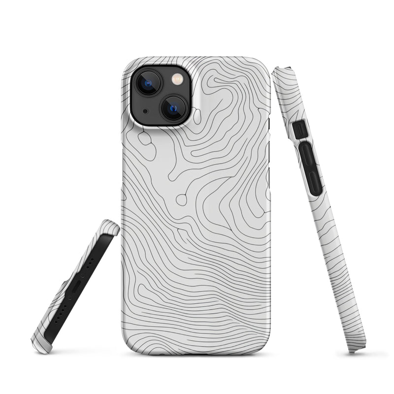 Premium Grey iPhone Case - Protective Phone Cover by JetGirl Art