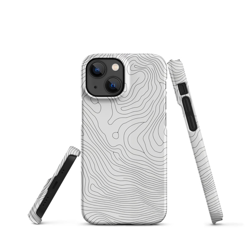 Premium Grey iPhone Case - Protective Phone Cover by JetGirl Art