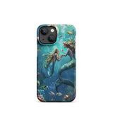 Enchanting Mermaids iPhone Case - Premium Protection with Artistic Design