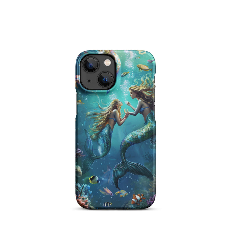 Enchanting Mermaids iPhone Case - Premium Protection with Artistic Design