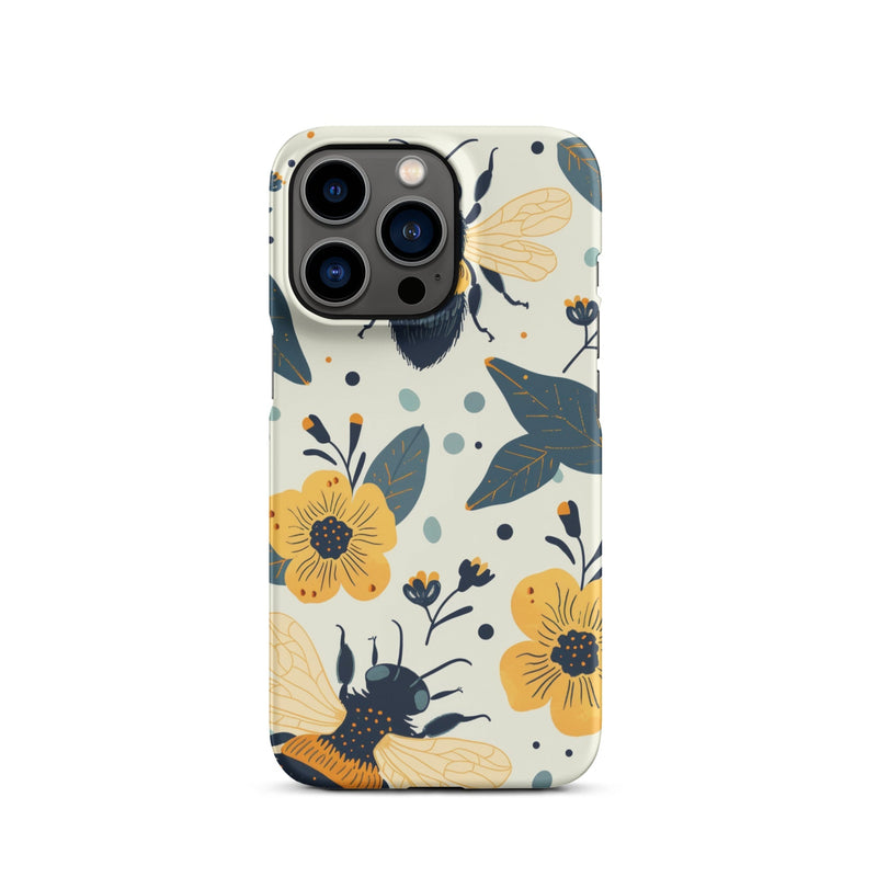 Premium Bee Design iPhone Case - Artistic Protection by JetGirl Art