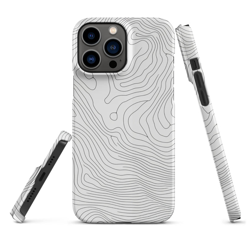 Premium Grey iPhone Case - Protective Phone Cover by JetGirl Art