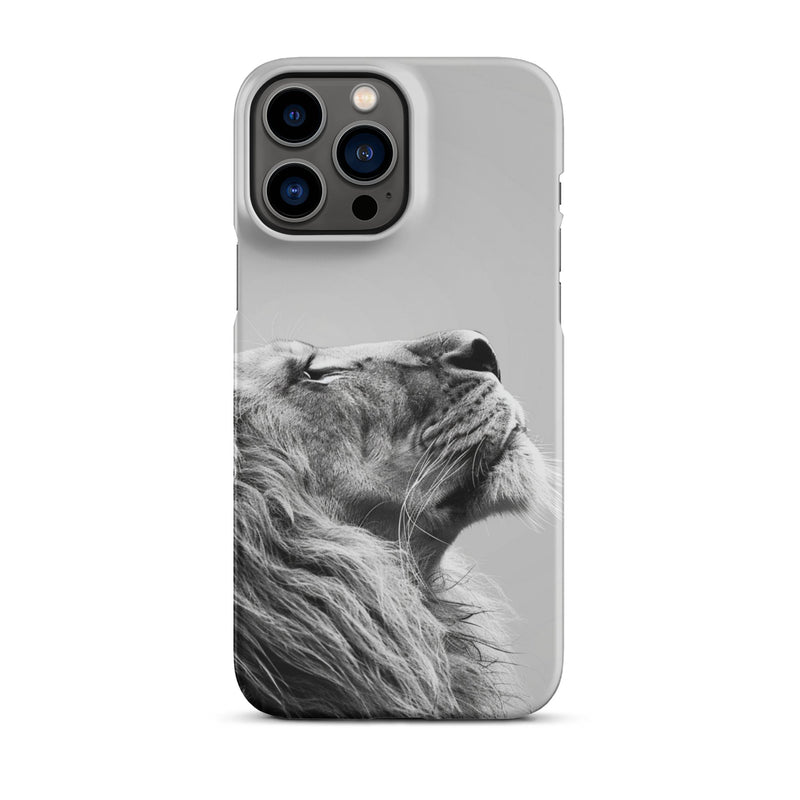 Majestic Lion Art iPhone Case - Premium Protection with Artistic Design