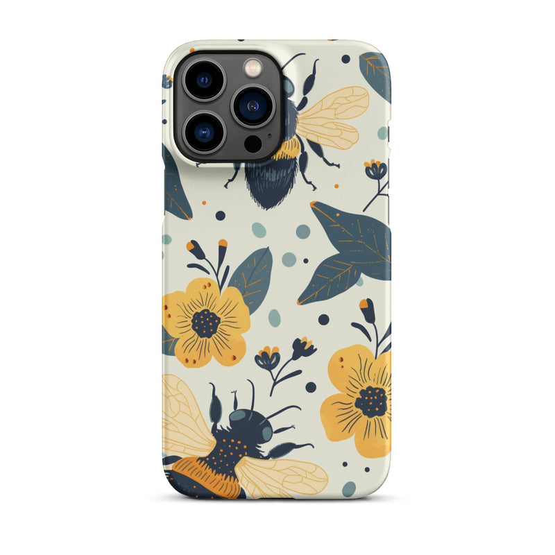 Premium Bee Design iPhone Case - Artistic Protection by JetGirl Art