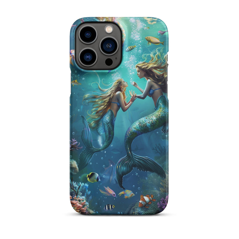 Enchanting Mermaids iPhone Case - Premium Protection with Artistic Design