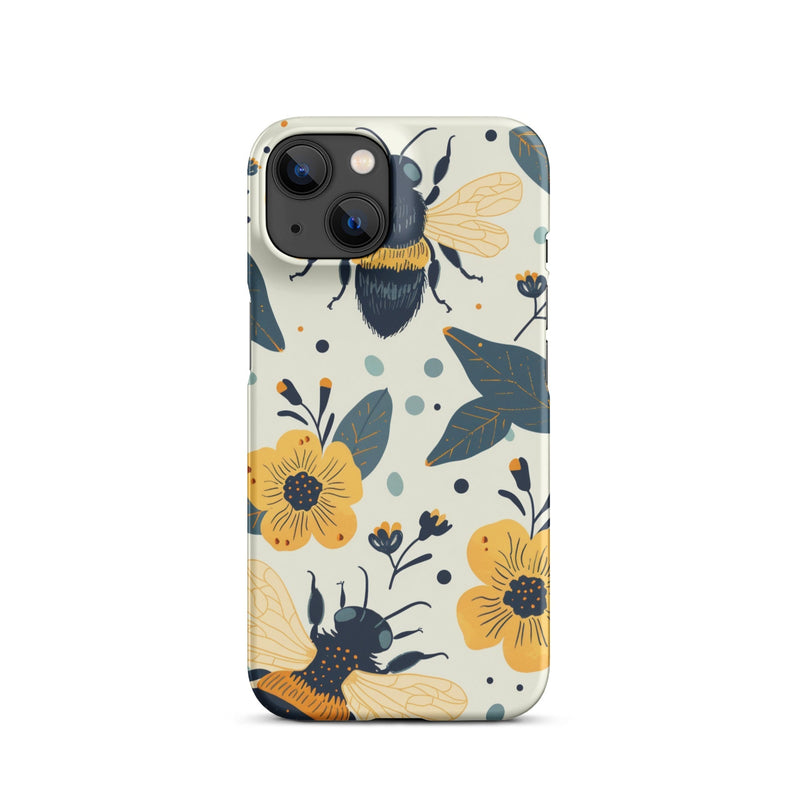 Premium Bee Design iPhone Case - Artistic Protection by JetGirl Art