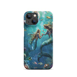 Enchanting Mermaids iPhone Case - Premium Protection with Artistic Design