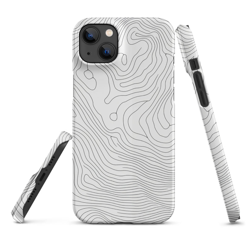 Premium Grey iPhone Case - Protective Phone Cover by JetGirl Art