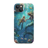 Enchanting Mermaids iPhone Case - Premium Protection with Artistic Design